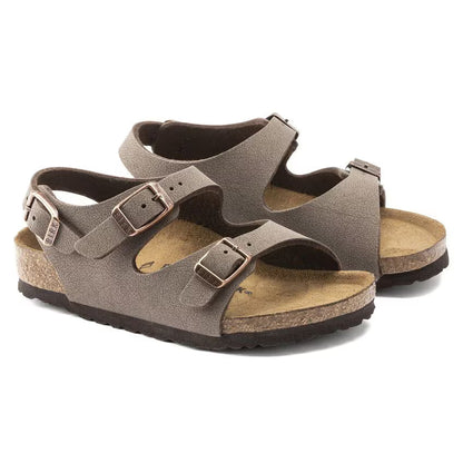 Birkenstock Roma Kids Birkibuc Mocha