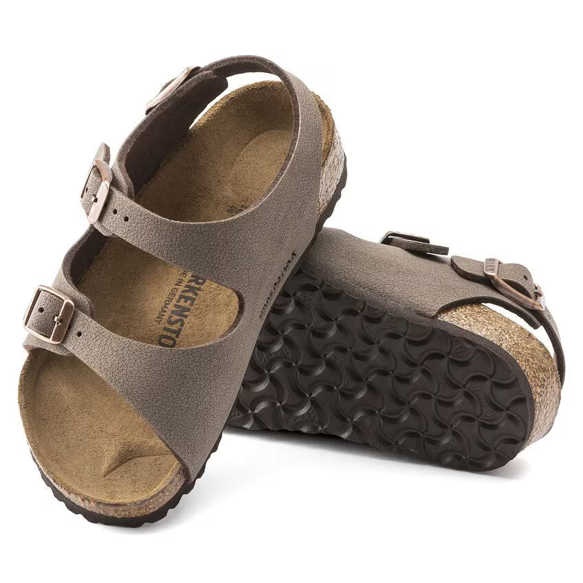 Birkenstock Roma Kids Birkibuc Mocha