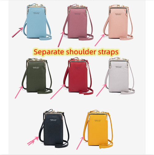 Fashion Lychee Pattern Solid Color Crossbody Bag | Premium Pebbled Texture Shoulder Bag | Minimalist Diagonal Sling Purse for Women | Elegant Daily Travel Messenger Bag
