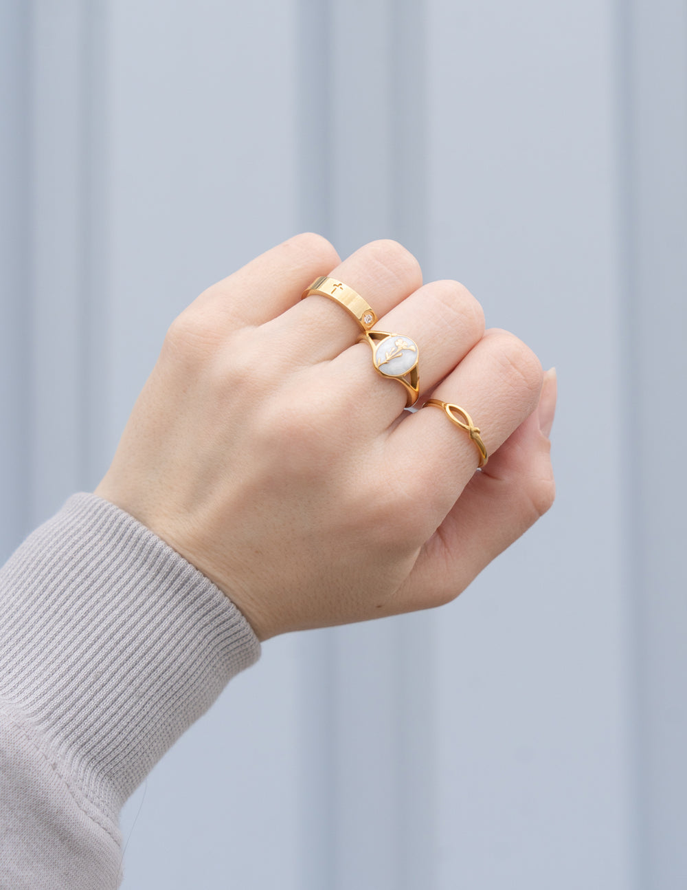 Elevated Faith Jesus Fish Ring
