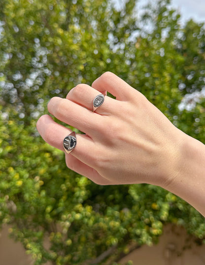 Elevated Faith Silver Choose Joy Ring