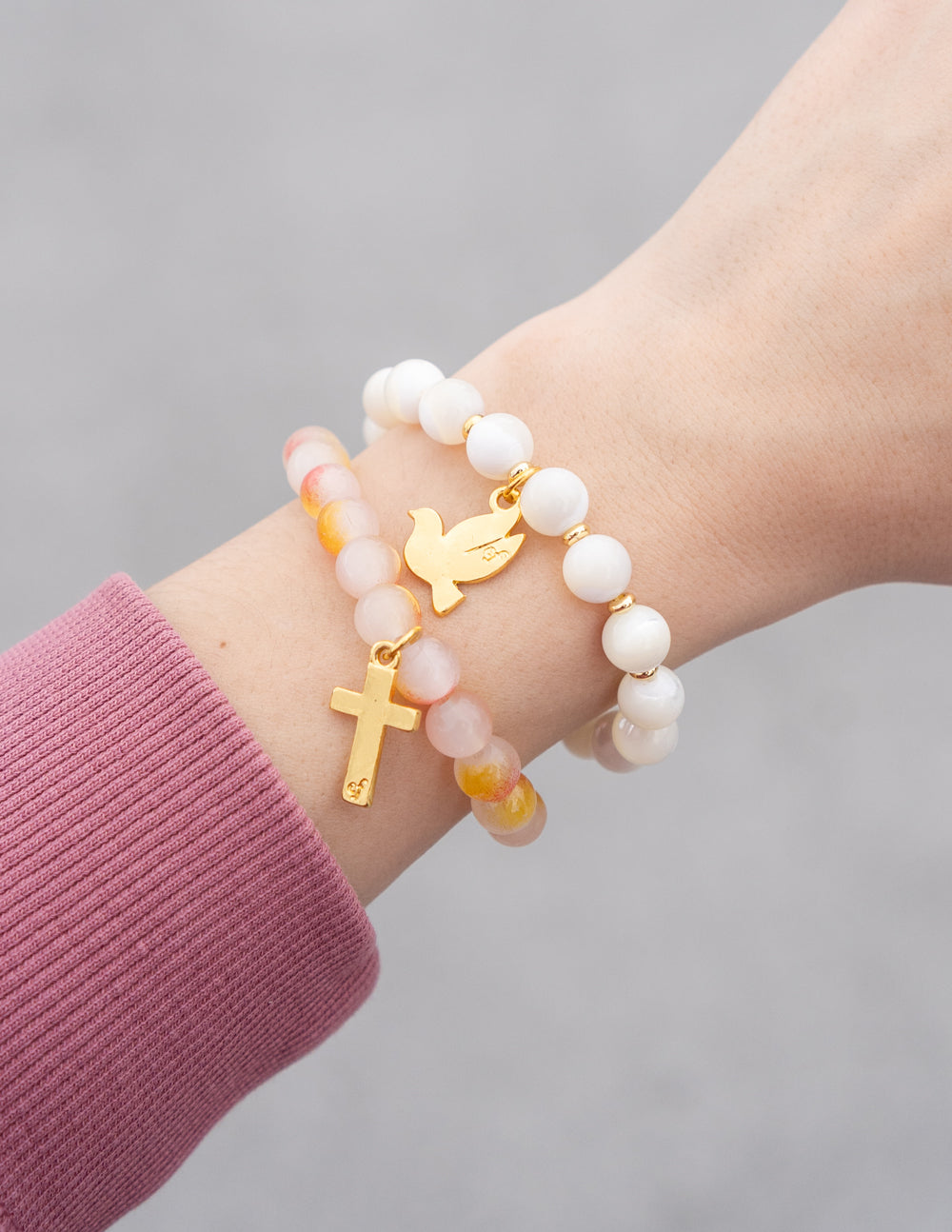 Elevated Faith Cross Charm Bracelet