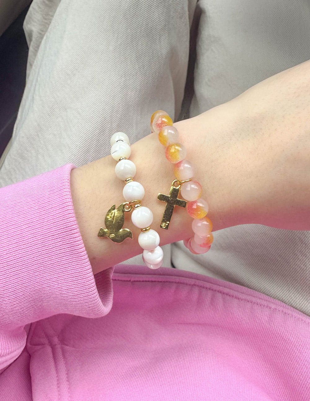 Elevated Faith Dove Charm Bracelet