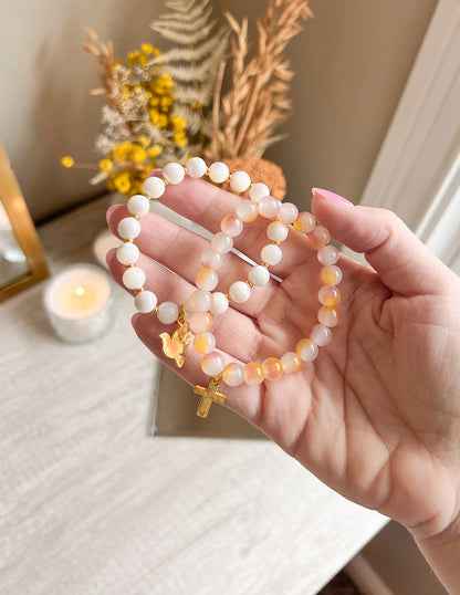 Elevated Faith Dove Charm Bracelet