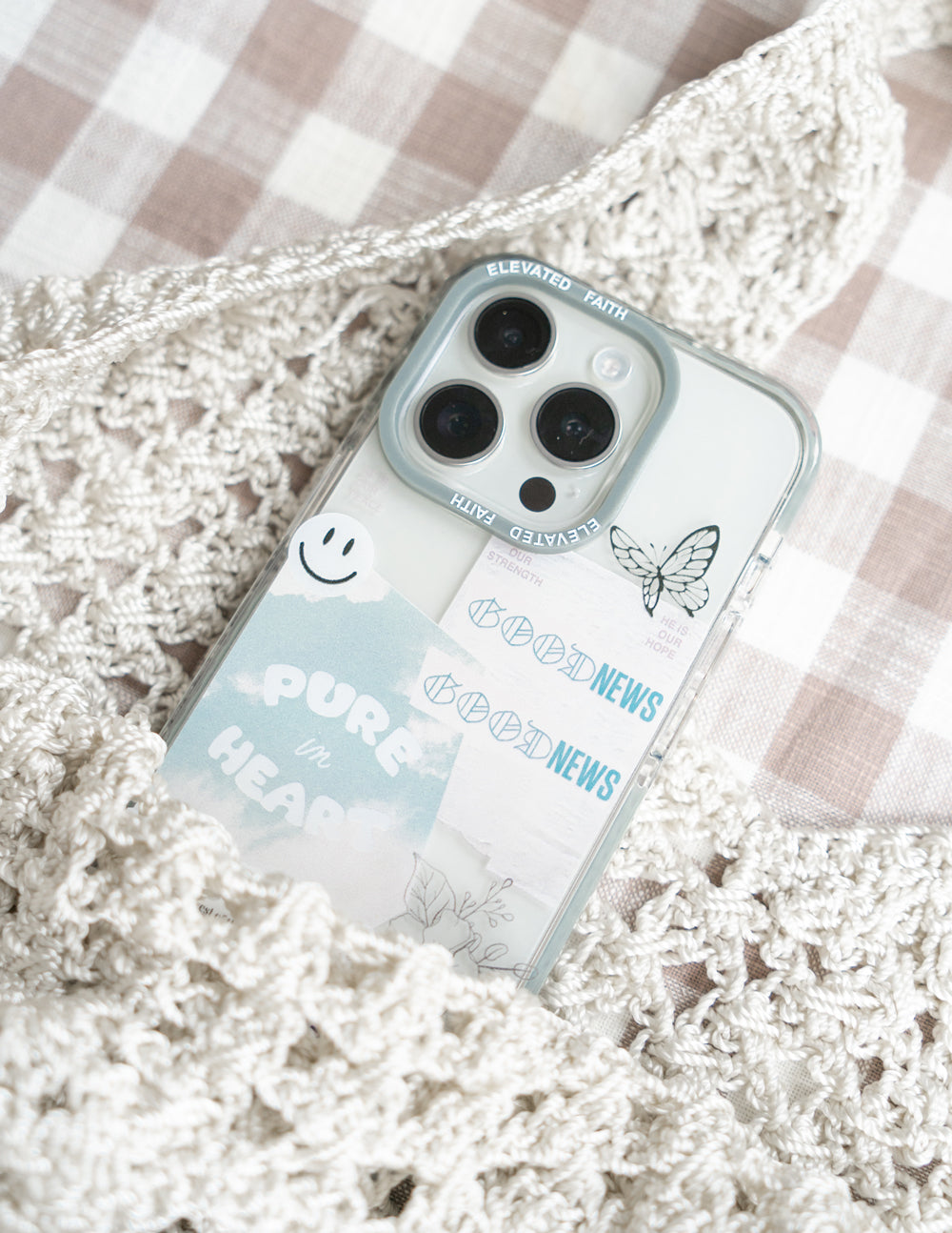 Elevated Faith Good News Phone Case