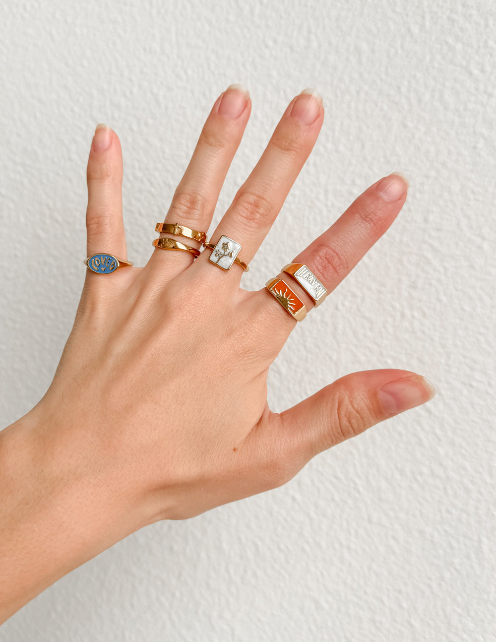 Elevated Faith Sunrise Rectangular Signet Ring