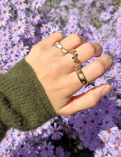 Elevated Faith Butterfly Flight Ring