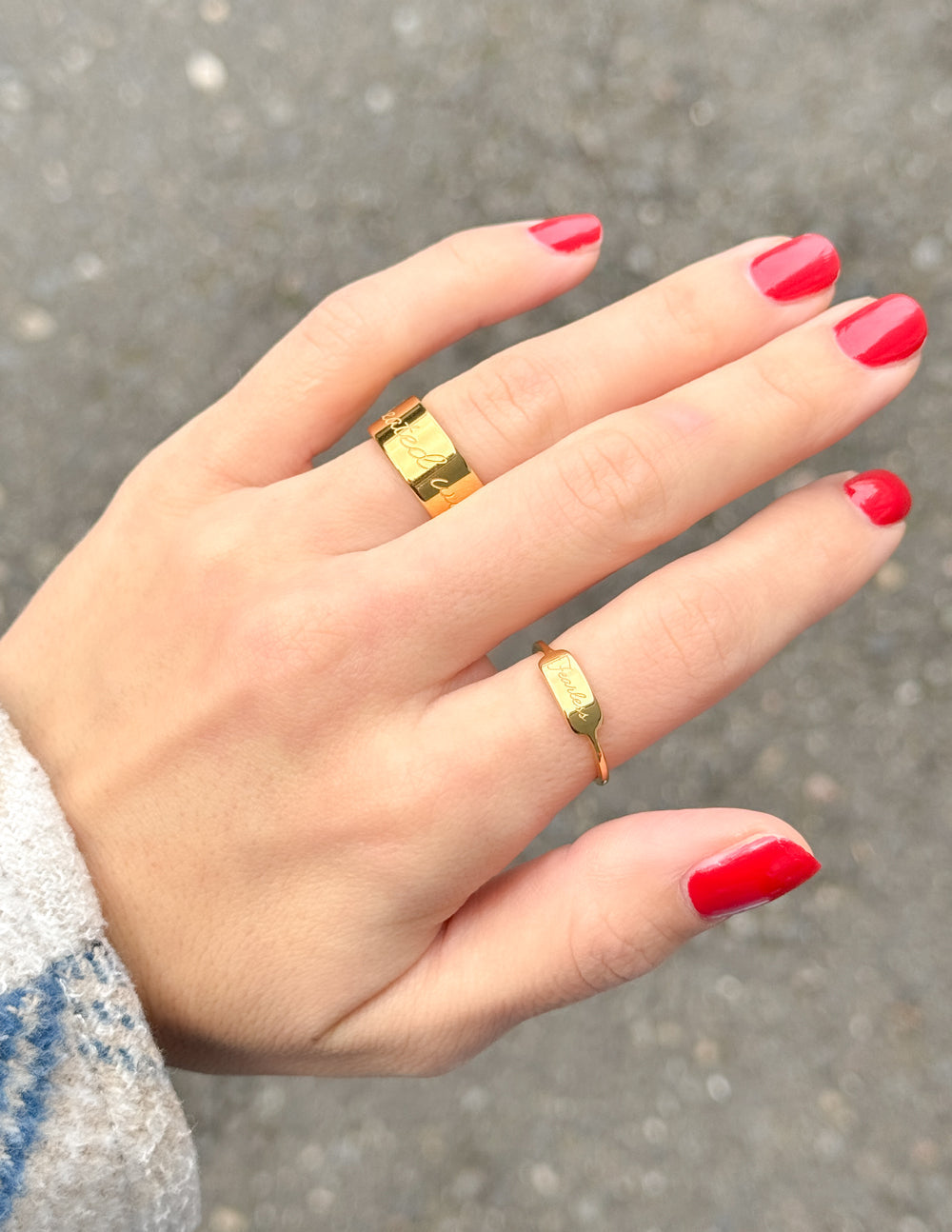 Elevated Faith Created With Purpose Ring