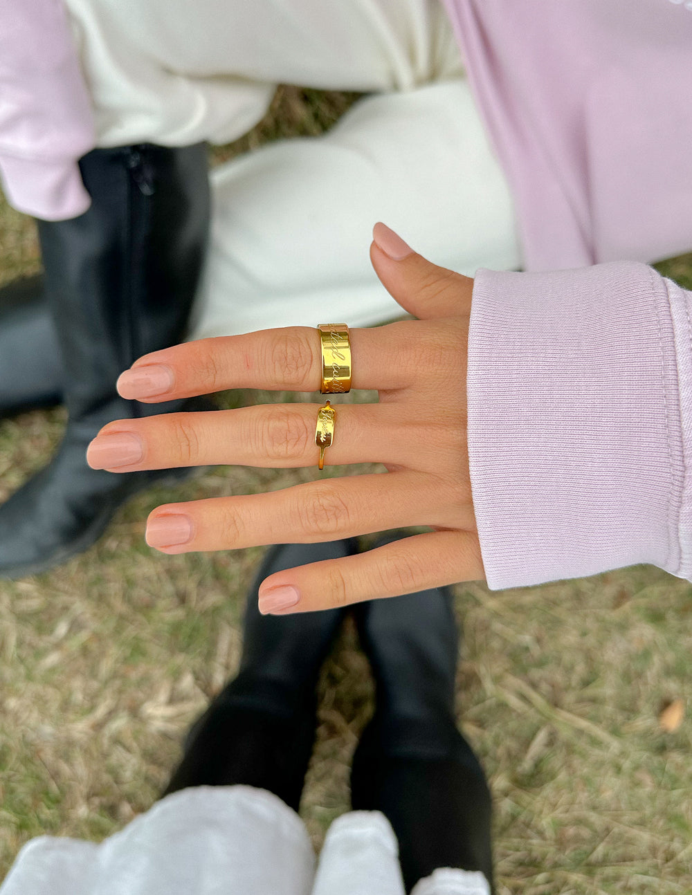 Elevated Faith Created With Purpose Ring