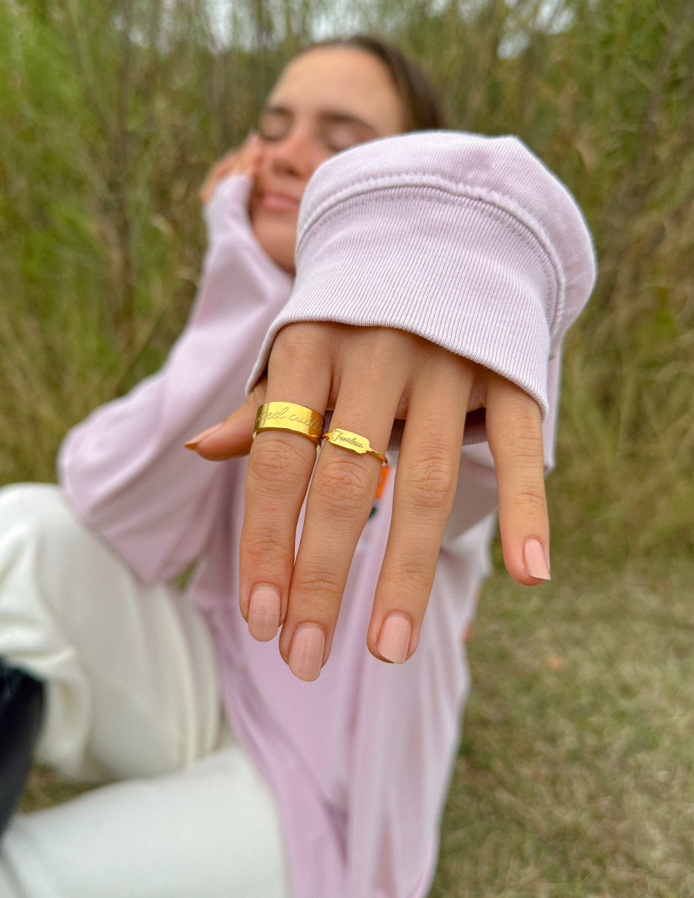 Elevated Faith Created With Purpose Ring