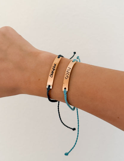Elevated Faith Blue Highs and Lows Bracelet