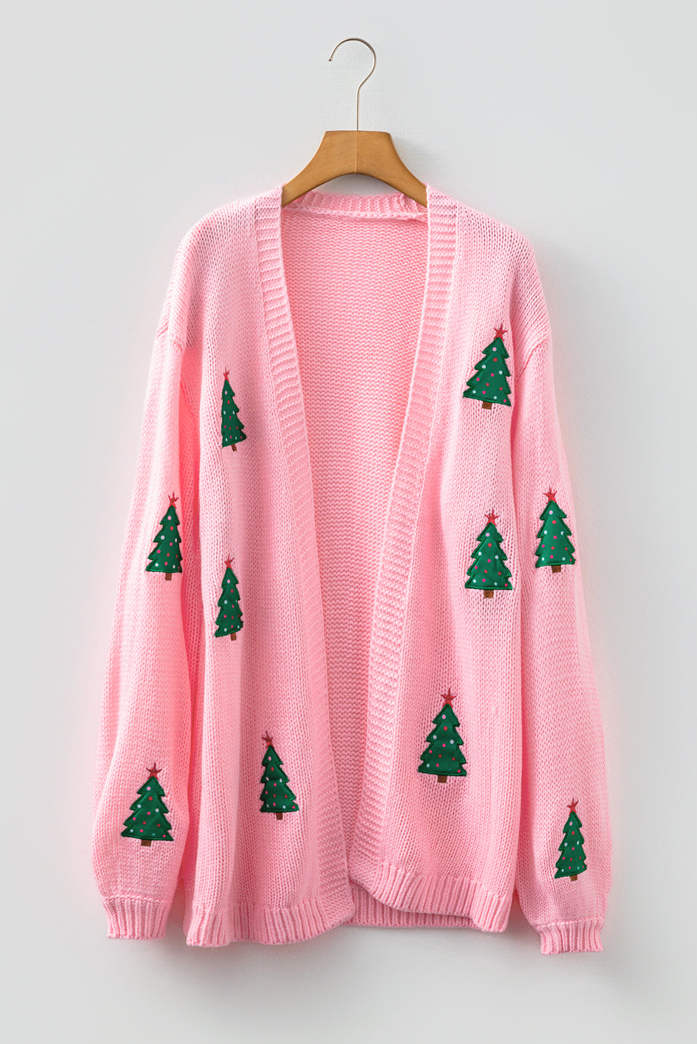 Threaded Pear Selena Drop Shoulder Midi Cardigan
