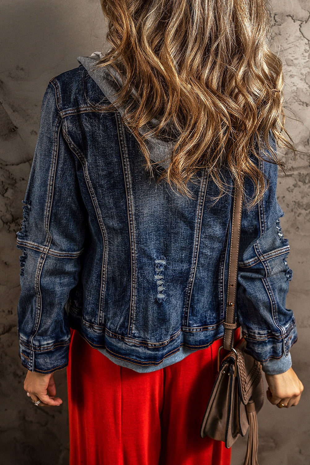 Threaded Pear Mia Hooded Zip Up Jacket