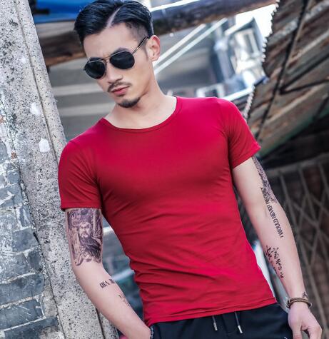 Men’s Premium Summer T-Shirt | Lightweight Breathable Cotton-Blend Tee | High-Sense Minimalist Short Sleeve Top | Trendy Casual Men’s Summer Clothes | 2026 High-Fashion Urban Basic T-Shirt