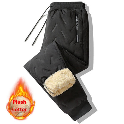 Men’s Plush Fleece Thermal Sweatpants