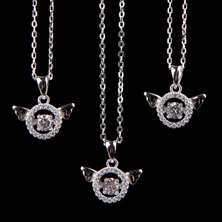 925 Sterling Silver Minimalist All-Match Necklace | Elegant Everyday Box Chain Pendant Necklace | Korean Style Fine Jewelry for Women