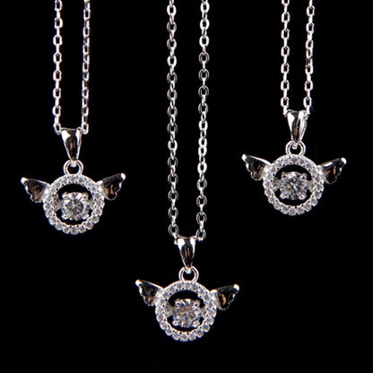 925 Sterling Silver Minimalist All-Match Necklace | Elegant Everyday Box Chain Pendant Necklace | Korean Style Fine Jewelry for Women