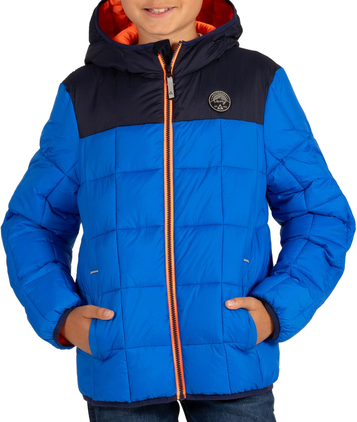 Gerry Youth Torque Puffer Jacket Full-Zip Lightweight Jackets