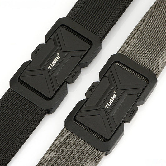 New 35-inch Buckle Tactical Comfortable Elastic Outdoor Belt
