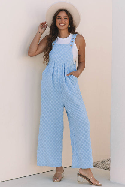 Threaded Pear Ava Waist Wide Leg Overall