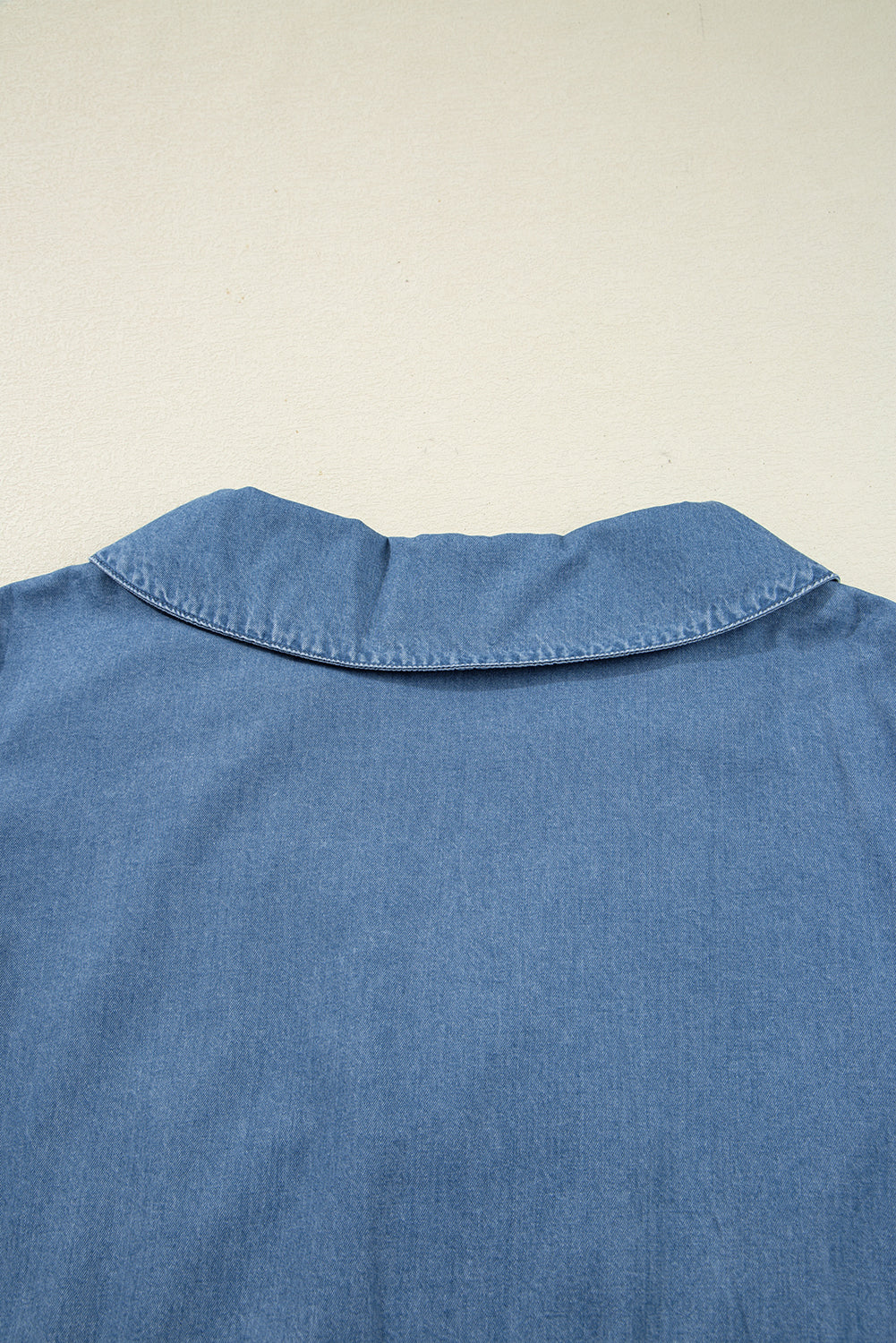Threaded Pear Emmy Sleeve Tied Peplum Top