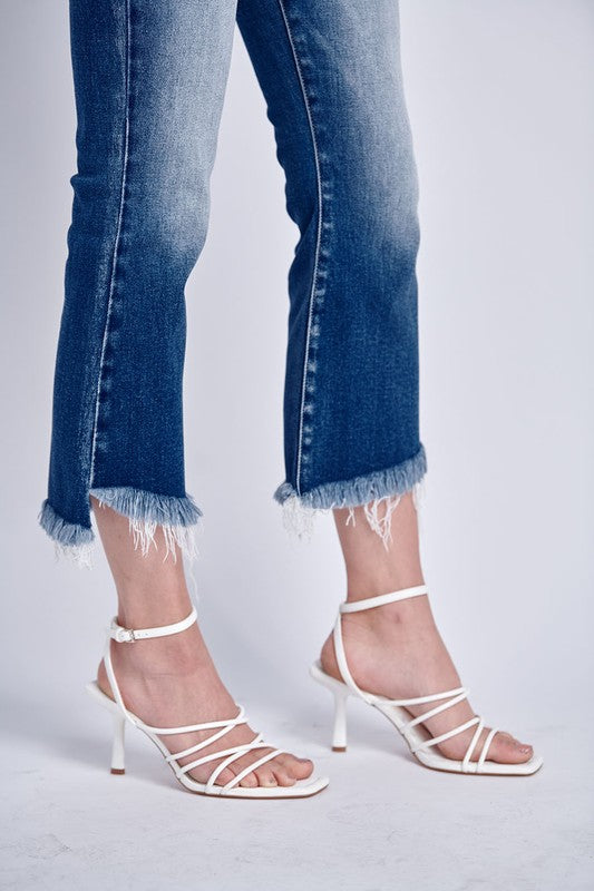 Eco Friendly Crop Flare Jeans