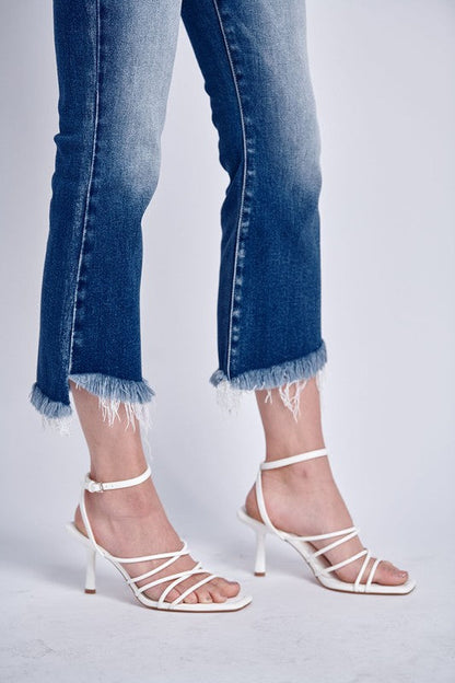 Eco Friendly Crop Flare Jeans