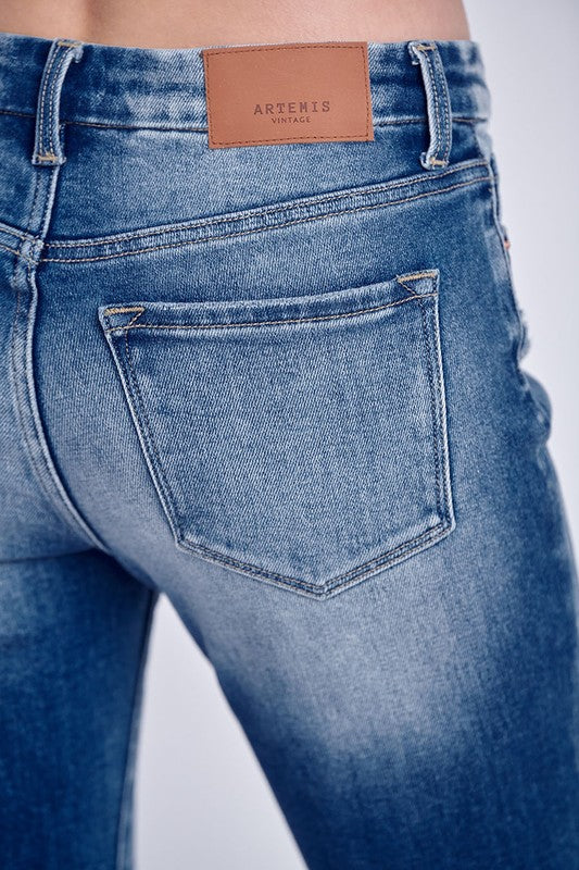 Eco Friendly Crop Flare Jeans