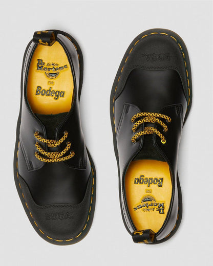 Dr. Martens Men's Bodega X 1461 Smooth Tectuff 'Black'