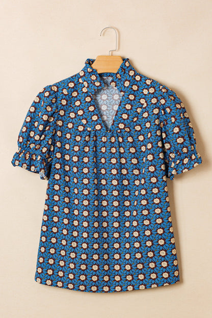 Chelsea Short Puff Sleeve Blouse