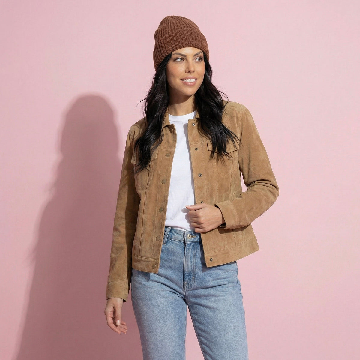 Anna-Kaci Soft Knit Winter Beanie with Warm Thick Ribbed Texture