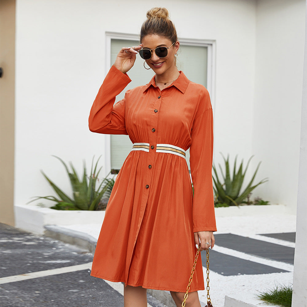 Women’s Summer Casual Dress | Elegant Lightweight Ladies Day Dress | Trendy Short-Sleeved Summer Clothes for Women | Breathable Minimalist Cotton-Blend Dress | 2026 High-Fashion Relaxed Fit Summer Wear