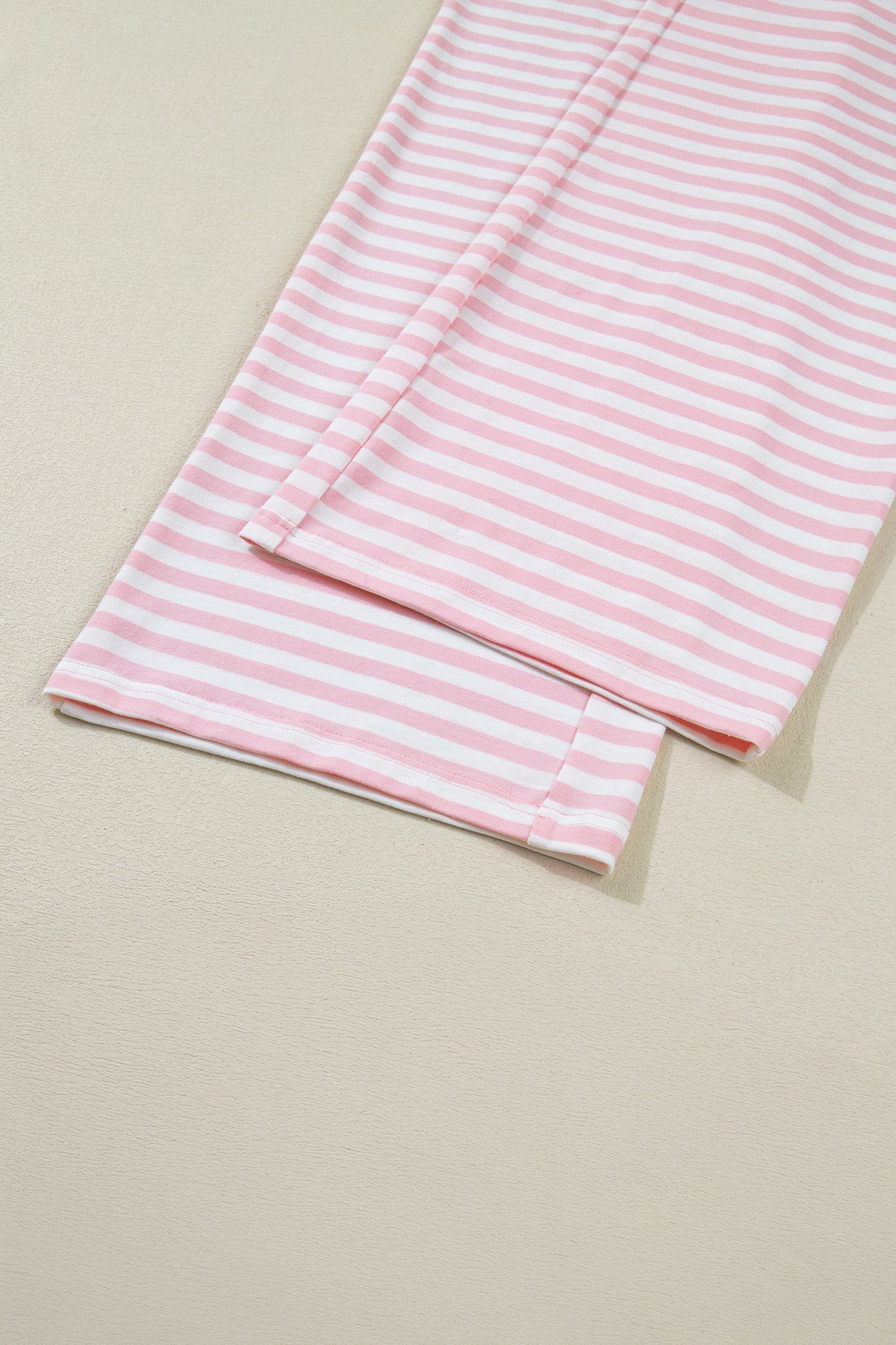 Threaded Pear Amber Stripe Drop Shoulder Set