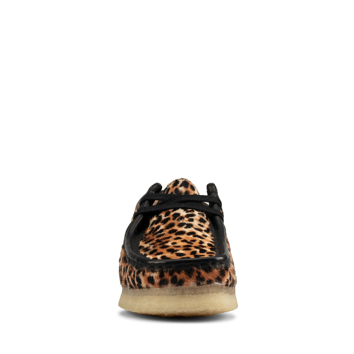 Clarks Women's Wallabee Leopard Print Moccasins
