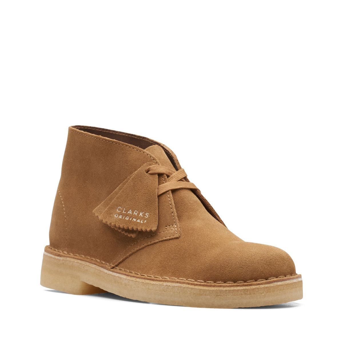 Clarks Women's Originals Desert Boot 'Dark Sand Suede' W Booties