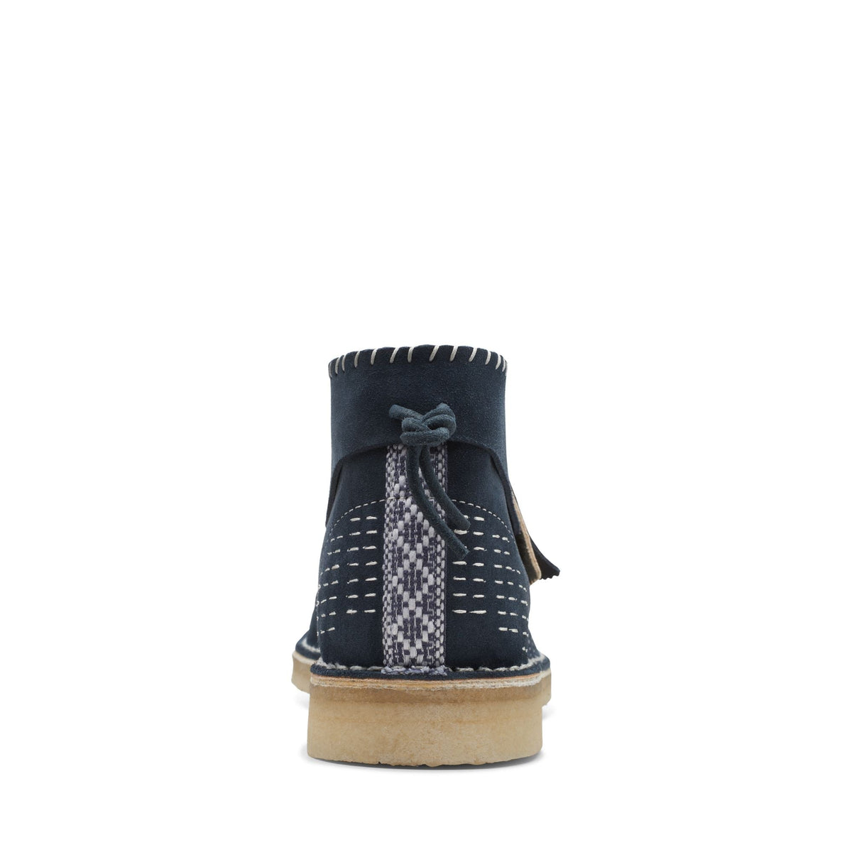 Clarks Women's Desert Boot Navy Sashiko Booties