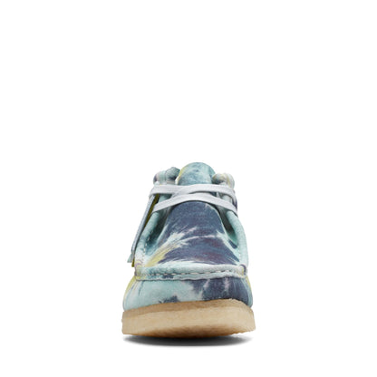 Clarks Women's Wallabee Boot Turquoise Tiedye Booties