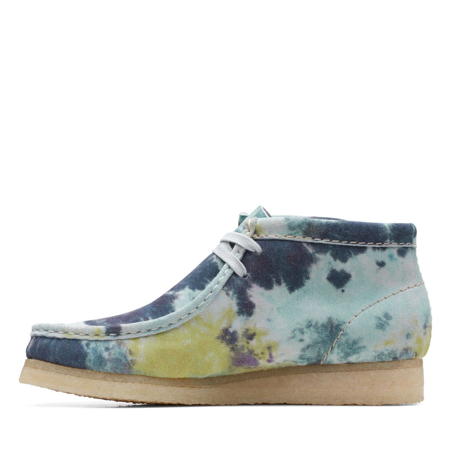 Clarks Women's Wallabee Boot Turquoise Tiedye Booties