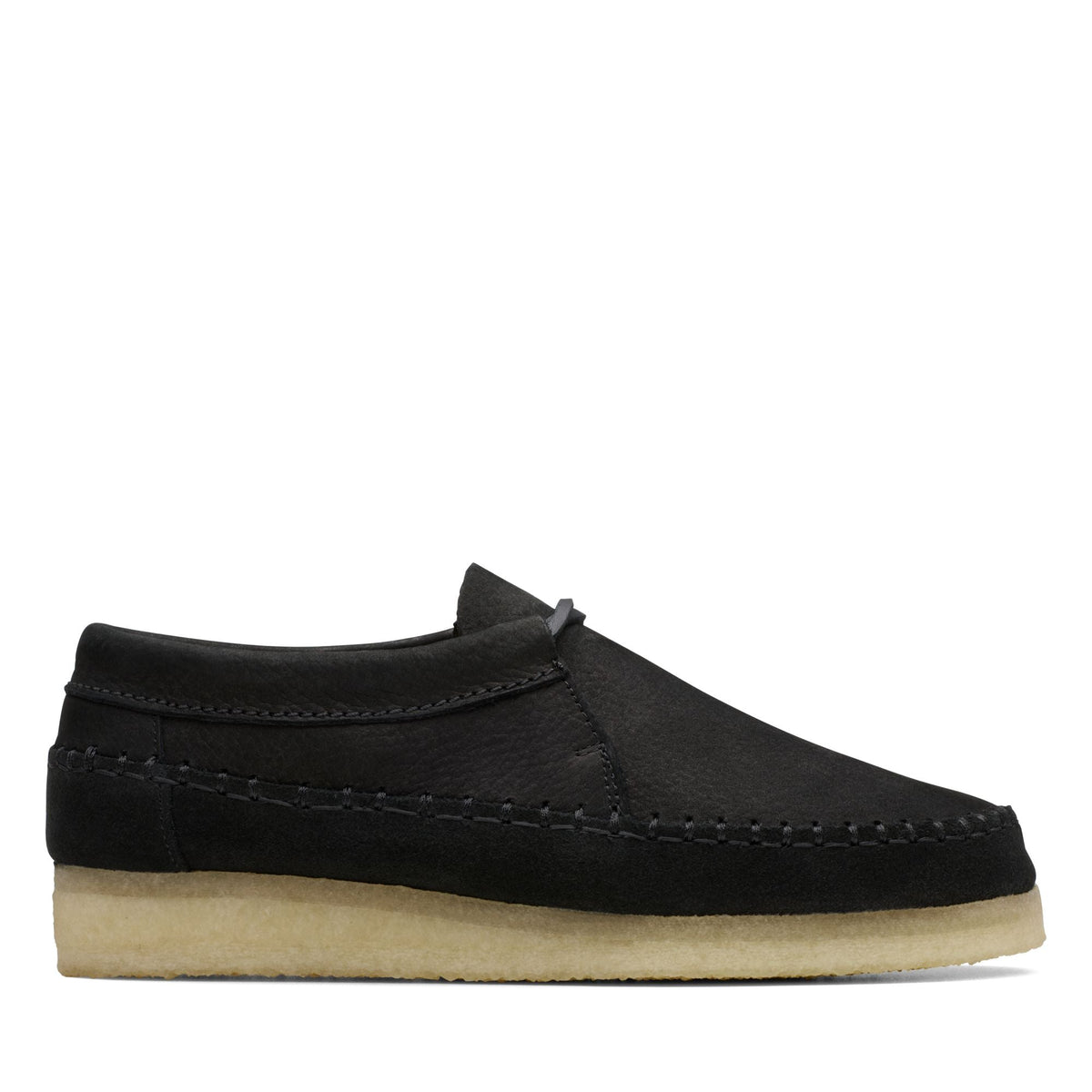 Clarks Women's Weaver Tie Black Sde Sneakers