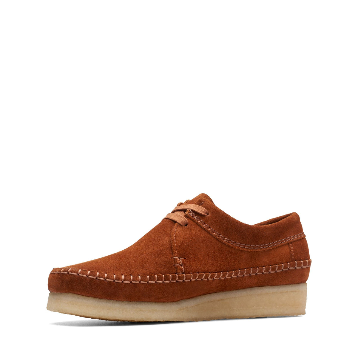 Clarks Women's Weaver Ginger Suede Moccasins