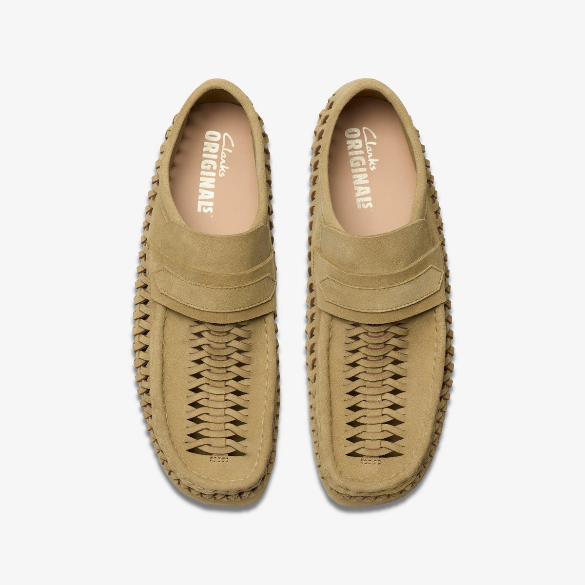 Clarks Men's Wallabee Loafer Weave Loafers