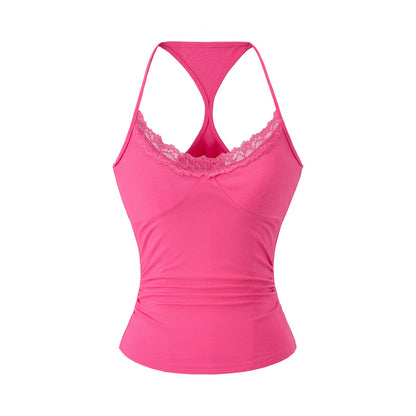 Slim fit V-neck top for women