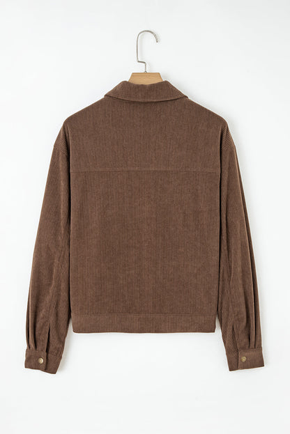 Threaded Pear Catherine Lapel Collar Corduroy Jacket