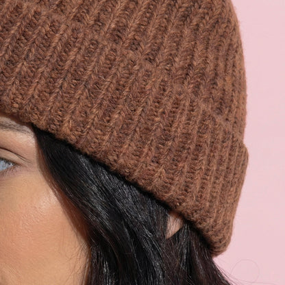 Anna-Kaci Soft Knit Winter Beanie with Warm Thick Ribbed Texture