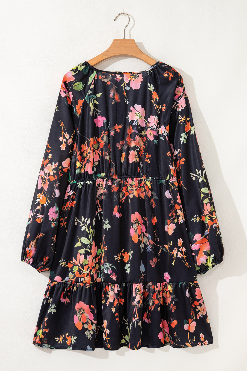 Threaded Pear Pearl Long Sleeve Mini PLUS Dress