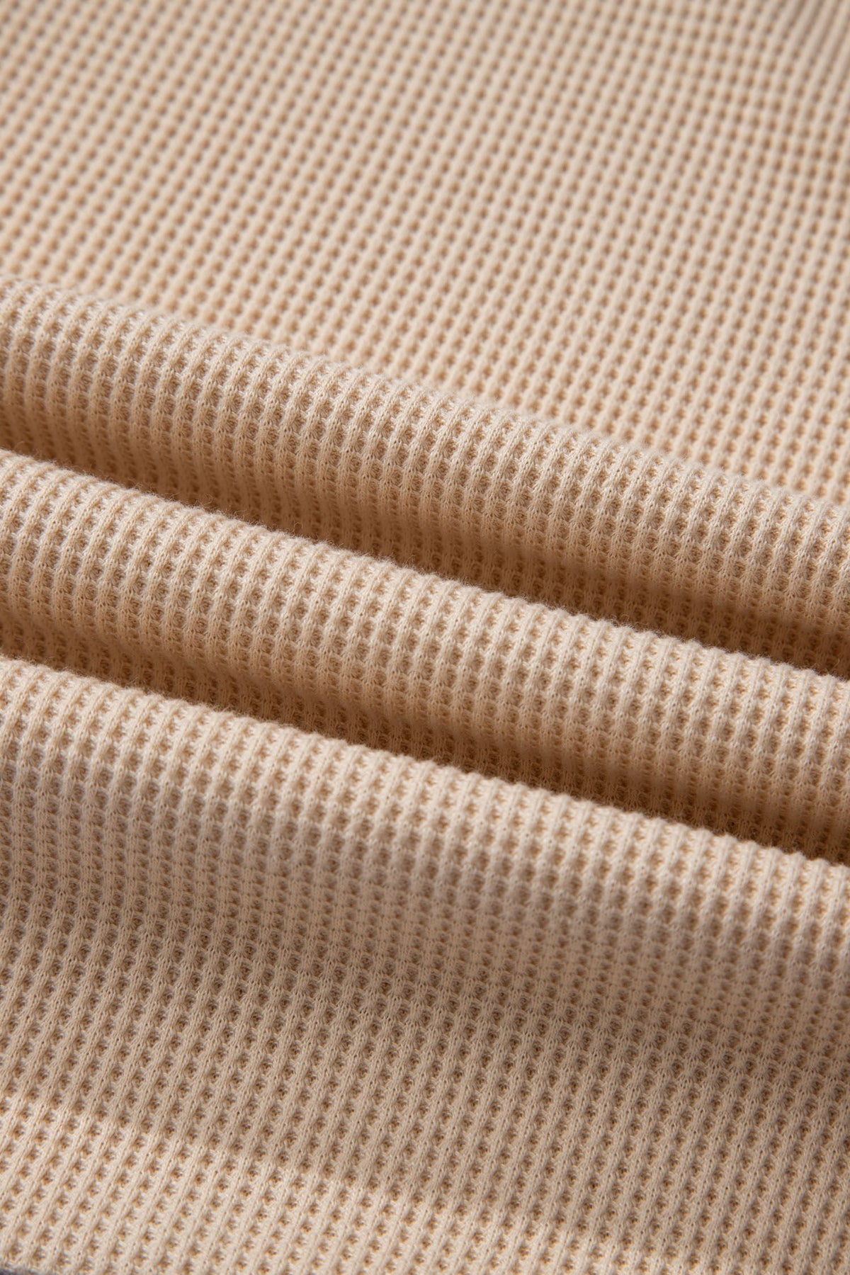 Threaded Pear Evelynn Waffle Knit Collared PLUS Top
