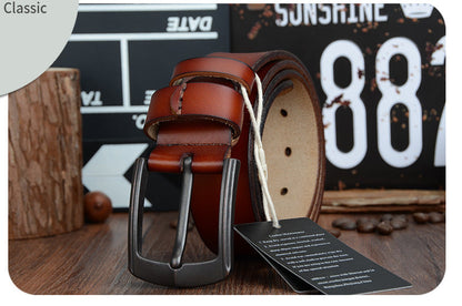 Men’s Dynamic Buckle Leather Belt | High-Sense Automatic Business Casual Waistband | Trendy Minimalist Precision-Lock Belt | Luxury-Label Statuesque Men’s Accessory | 2026 High-Fashion Radiant Urban Essential