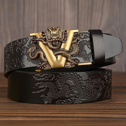 Men’s Premium Leather Belt | High-Sense Professional Executive Waistband | Trendy Minimalist Sleek Buckle Belt | Luxury-Label Statuesque Radiant Accessory | 2026 High-Fashion Emerald-Luxe Essential
