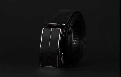 Premium Men’s Pin Buckle Leather Belt | Classic Professional Formal Belt for Men | Durable Business Casual Waistband | High-Quality Men's Dress Belt with Zinc Alloy Buckle