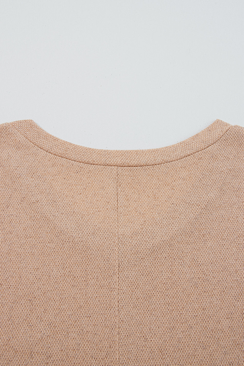 Threaded Pear Abby Shoulder Knit Tunic PLUS Top